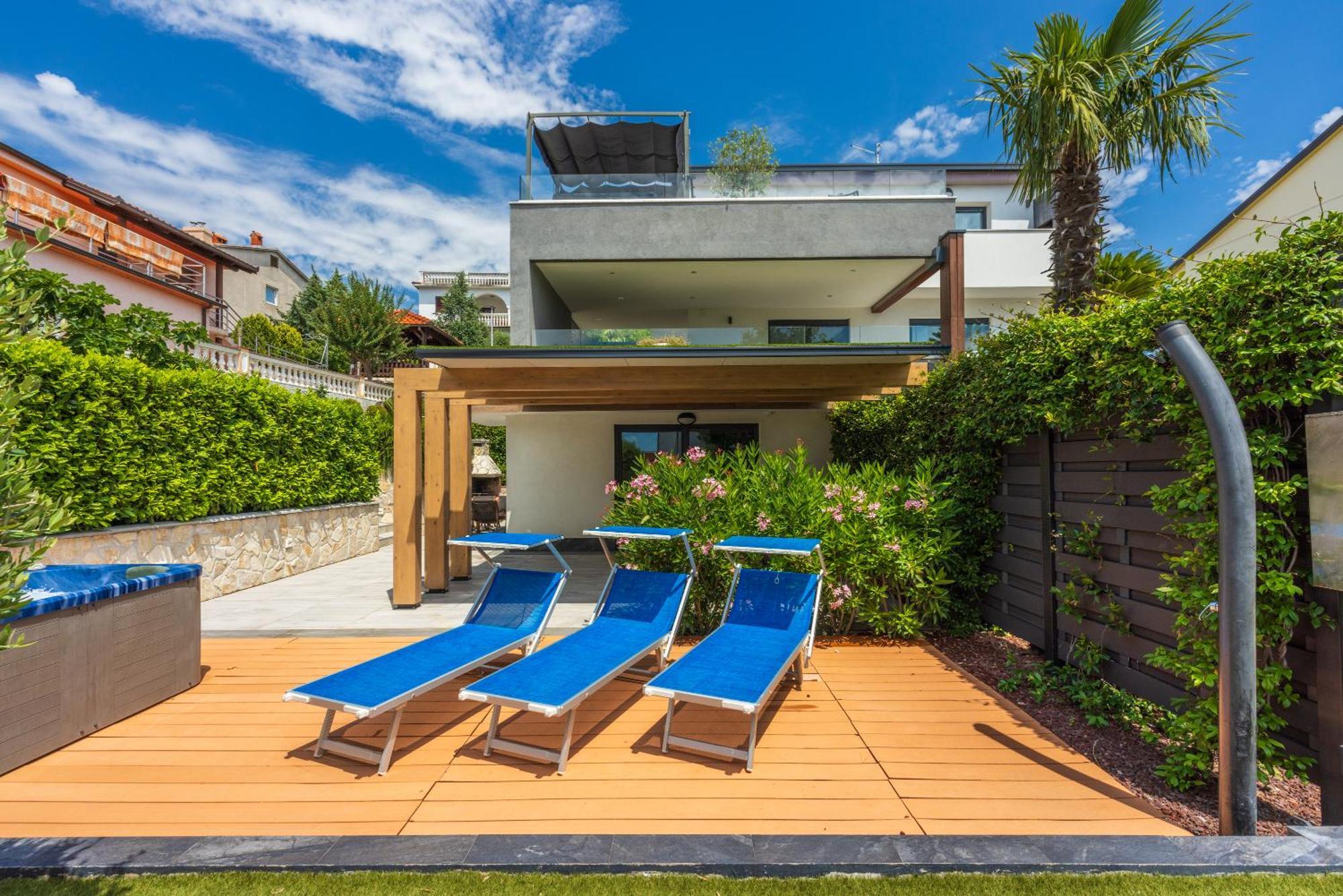 Relax Derossi 2 Leilighet Crikvenica Eksteriør bilde